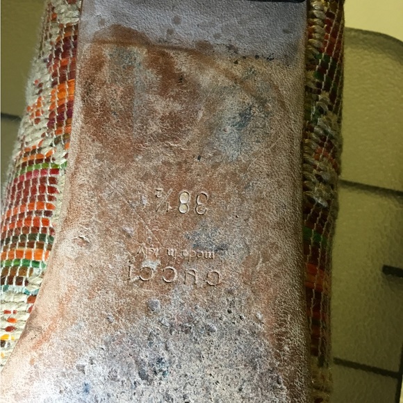 Gucci raffia ballet flats - Picture 10 of 16